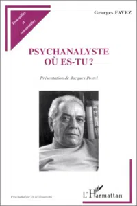 PSYCHANALYSTE OU ES-TU ?_cover