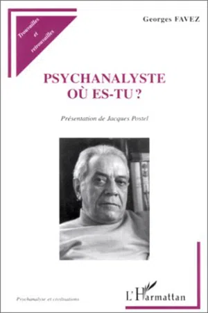 PSYCHANALYSTE OU ES-TU ?