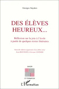 ÉLÈVE HEUREUX…_cover