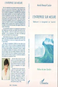 L'entreprise sur mesure_cover