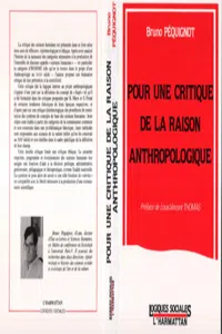 Pour une critique de la raison anthropologique_cover