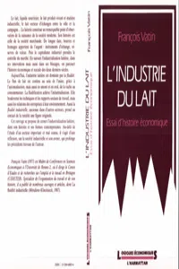 L'industrie du lait_cover