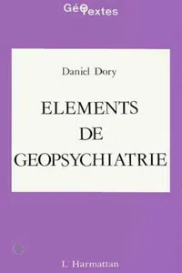 Eléments de géopsychiatrie_cover