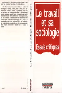 Le travail et sa sociologie_cover