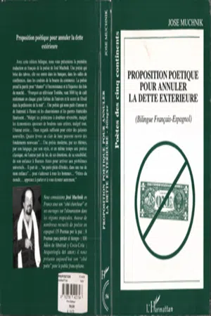 Proposition poétique pour annuler la dette extérieure