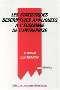 Les statistiques descriptives appliquées à l'économie de l'entreprise_cover