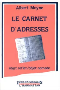 Le carnet d'adresses_cover