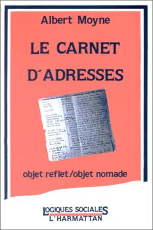 Le carnet d'adresses