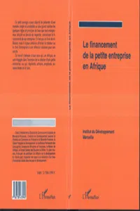 Le financement de la petite entreprise en Afrique_cover