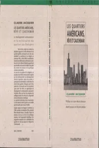 Les quartiers américains, rêve et cauchemar_cover