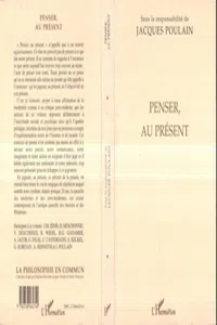 Penser, au Présent_cover