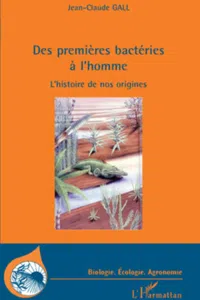 Des premières bactéries à l'homme_cover