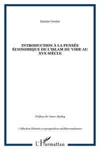 Introduction à la pensée économique de l'Islam du VIIIe au XVe siècle_cover