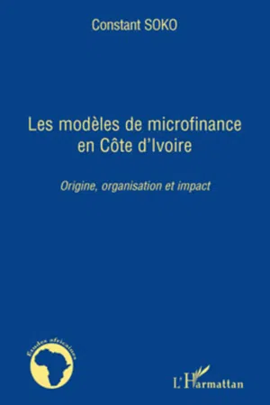 Les modèles de microfinance en Côte d'Ivoire