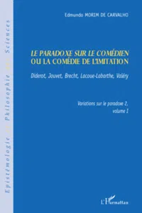 Le paradoxe sur le comédien ou la comédie de l'imitation_cover