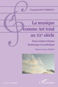 La musique comme Art total au XXe siècle_cover