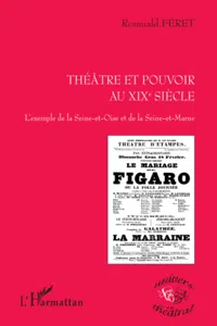 Théâtre et pouvoir au XIXe siècle_cover