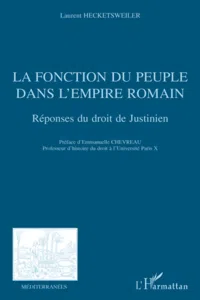 La fonction du peuple dans l'Empire romain_cover