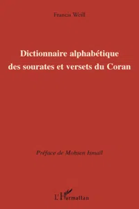 Dictionnaire alphabétique des sourates et versets du Coran_cover