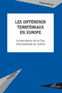 Les différends territoriaux en Europe_cover