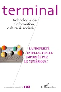 La propriété intellectuelle emportée par le numérique ?_cover