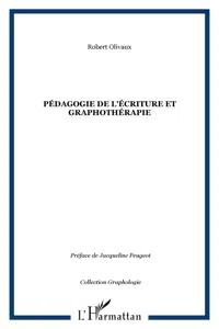 Pédagogie de l'écriture et graphothérapie_cover