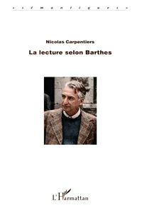 LA LECTURE SELON BARTHES_cover