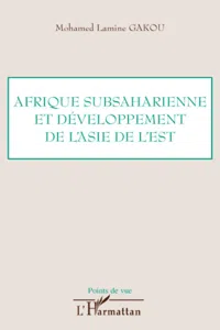 Afrique subsaharienne et développement de l'Asie de l'Est_cover