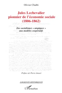 Jules Lechevalier, pionnier de l'économie sociale_cover