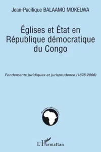 Eglises et Etat en République démocratique du Congo_cover