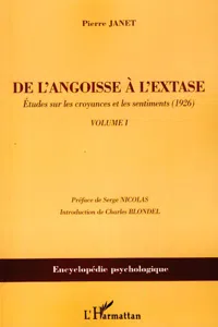 De l'angoisse à l'extase_cover