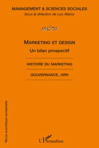 Marketing et design, un bilan prospectif_cover