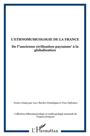 L'Ethnomusicologie de la France