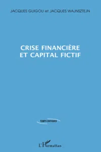 Crise financière et capital fictif_cover