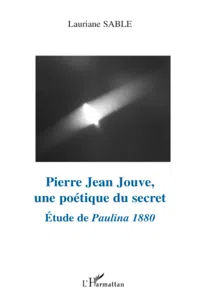 Pierre Jean Jouve, une poétique du secret_cover