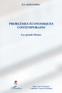 Problèmes économiques contemporains_cover