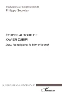 Etudes autour de Xavier Zubiri_cover