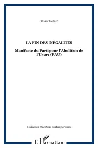 La fin des inégalités_cover