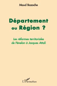 Département ou Région ?_cover