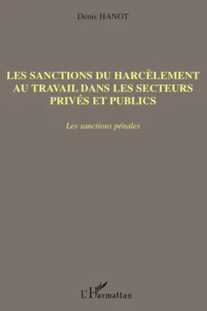 Les sanctions du harcèlement au travail dans les secteurs privés et publics