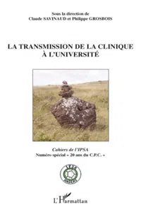 La transmission de la clinique à l'université_cover