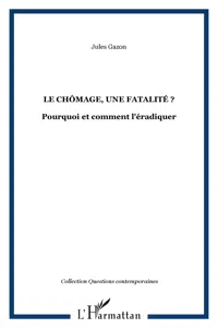 Le chômage, une fatalité ?_cover