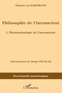 Philosophie de l'inconscient_cover