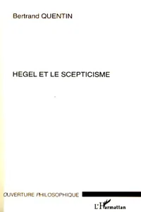 Hegel et le scepticisme_cover