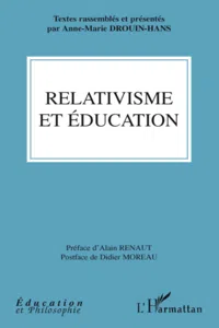 Relativisme et éducation_cover