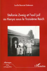 Stefanie Zweig et l'exil juif au Kenya sous le Troisème Reich_cover