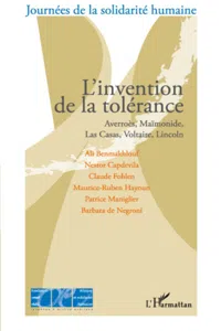 L'invention de la tolérance_cover