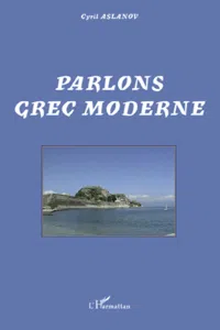 Parlons grec moderne_cover