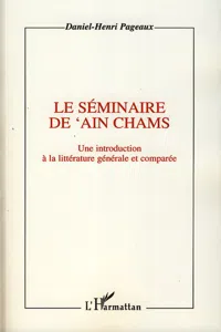 Le séminaire de 'Ain Chams_cover