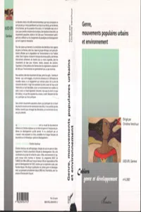 Genre, mouvements populaires urbains et environnement_cover